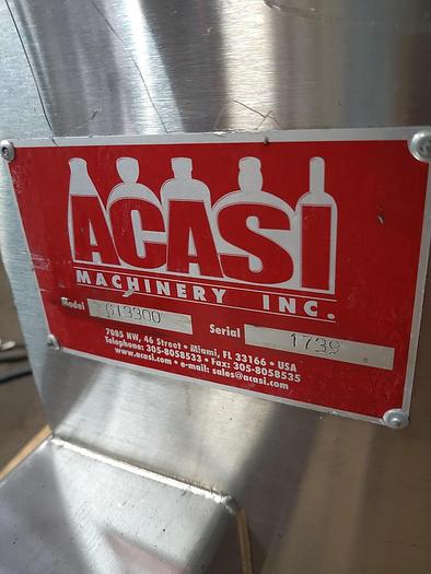 Used Acasi 12 head Pressure Gravity Filler