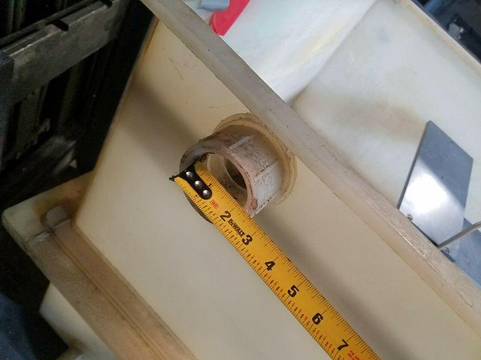 Used Reinforced Polypropylene Tank 27" x 40" x 28 deep Plating Washing