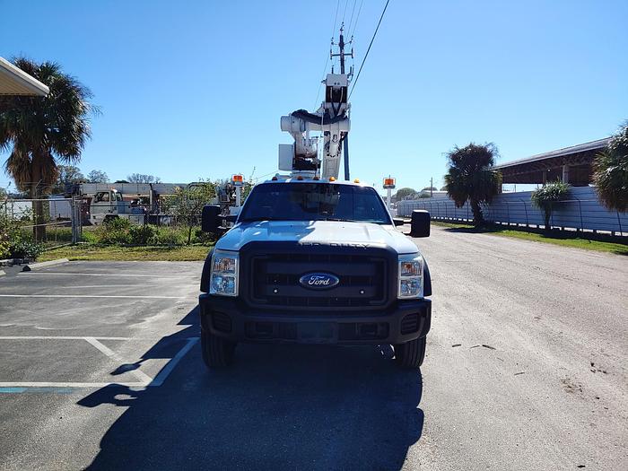 Used Altec AT40-MH 45ft Bucket Boom on 2016 Ford F550 4x4 Reg Cab Utility Truck - 05890