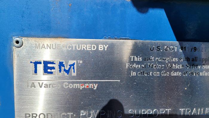 Used 2009 TEM Double Pumper Trailer