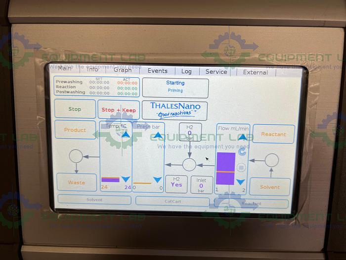 Used Thales Nano  H-Cube Pro Hydrogenation Flow Reaction w/ Upscaling Phoenix Module