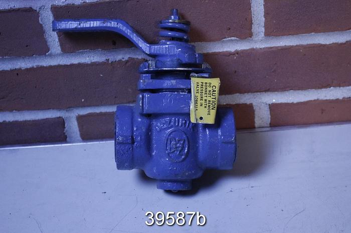 Used Dezurik 1.5" Hand Operated Plug Valve #39587