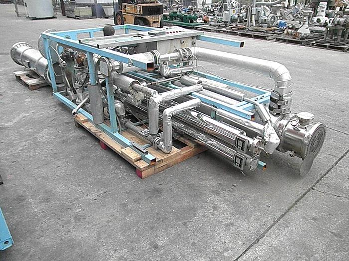 Used Evaporator, Falling Film, Clean Steam, Finn-Aqua, 1500-H-1 #S738888