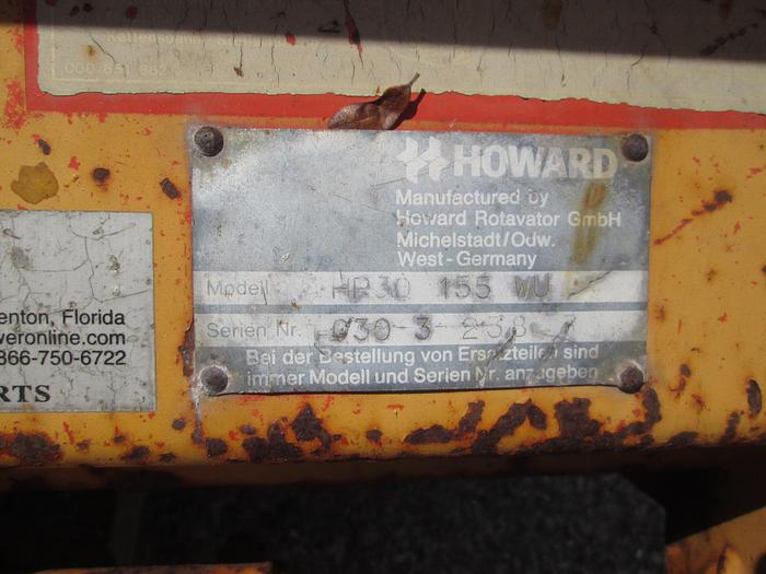 Used Howard HR30 3PT Tiller