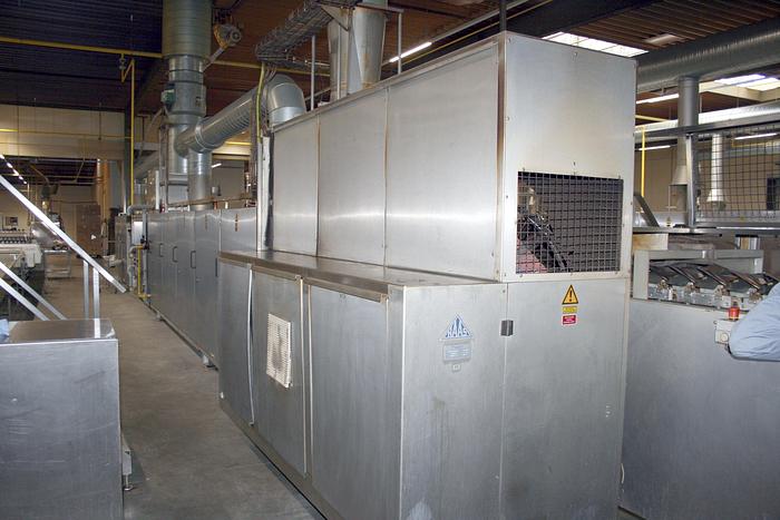 Used (4) Haas rolled wafer cone ovens