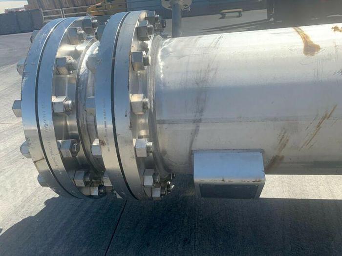 Used Turner Industries Group Stainless Steel Column