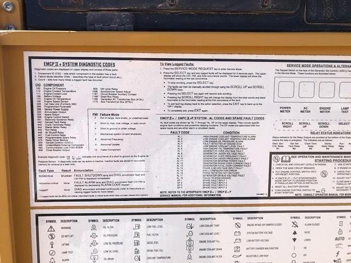 Caterpillar G3406 Skid with Generator and Cooler ( No Engine )