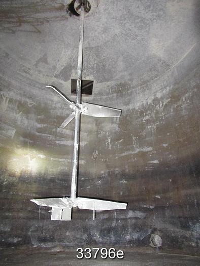 Used Stainless Steel Clay Slurry Tank, 18x15, 38000 Gallons #33796