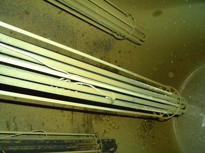 Used Arrow Tank & Engineering approximately 400 gallon 316L stainless steel horizontal heater tank