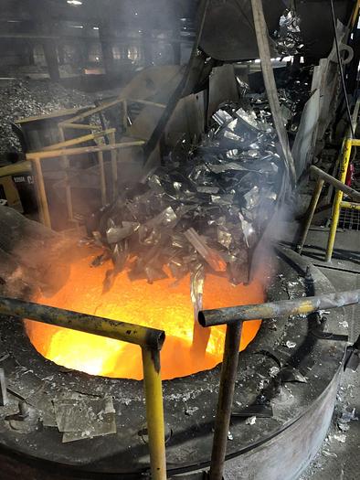 Used 2004 INDUCTOTHERM 8 TON INDUCTION FURNACE