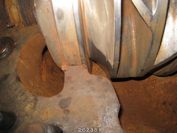Used Goulds 3415 Goulds 3415, Split Case Pump, 12X14X18, Stainless Steel Impeller, Ductile Iron Casing, Packing, 6400 Gpm, 196 Feet Head, 1780 Rpm, 14-1/2" Impeller Diameter #26238