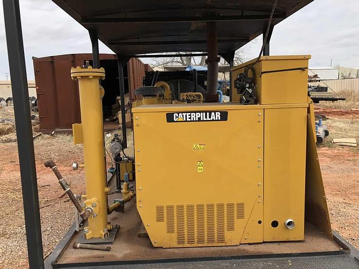 Used G3406SI TALC Caterpillar Natural Gas Industrial Generator Set Power Unit Package