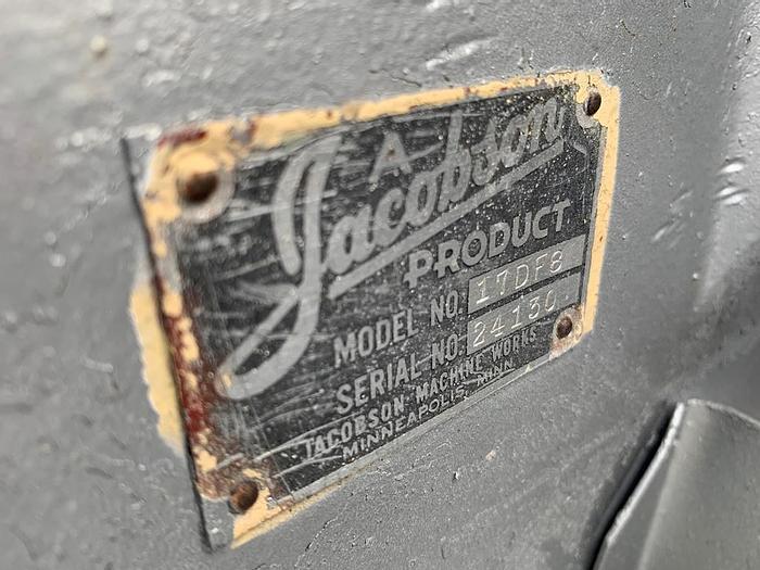 Used Mill, Hammer, 18" Dia, Jacobson, Air Swept, 50 HP, #S742030