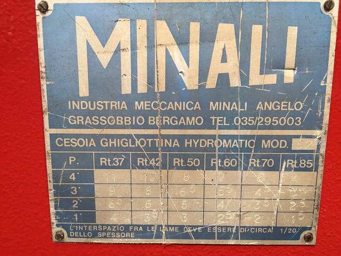 Usato CESOIA MINALI IDRAULICA 4000 X 10