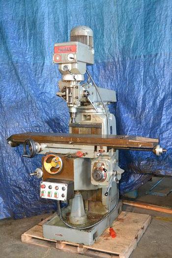 Used #FV-2V DOALL HEAVY-DUTY VERTICAL MILL