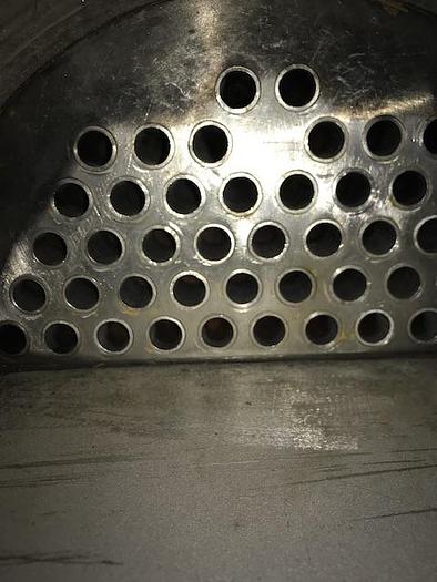 Used Used Southern Heat Exchanger Corp.  Approximately 289 sq ft. 316L stainless steel shell and tube heat exchanger