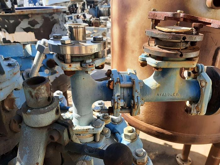 Used Reactor, 50 Gallon, Glass Lined, 150 PSI, Jkt, Pfaudler, #S738230