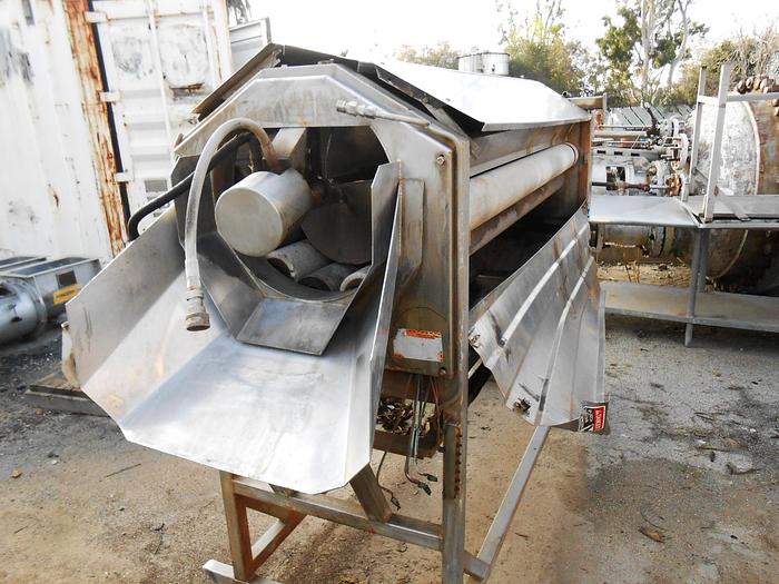 Used Peeler, Lyco, Mdl 7000, S/st, 500-20000 Pounds per hour #S742123