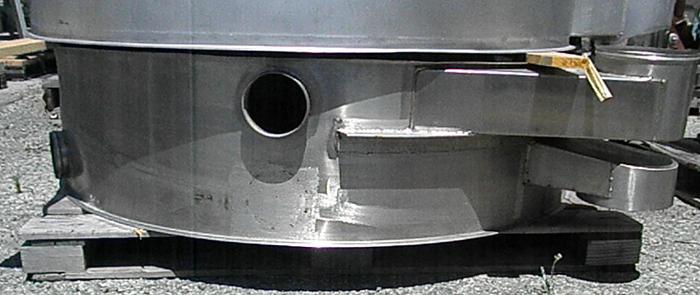 Used Screen, Sweco, 60", Parts, S/st, Series Feed Frame, #S738391