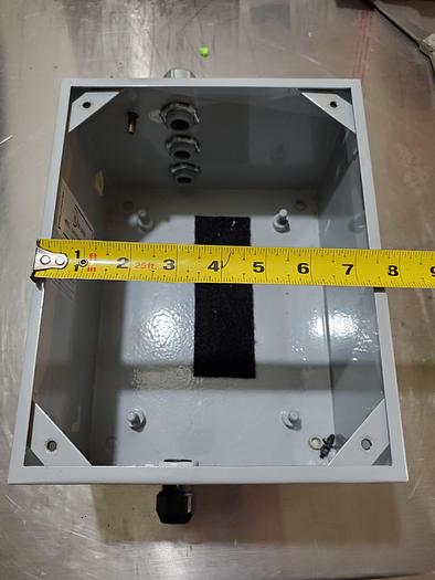 Used 10" x 8" x 6" Control Panel Electrical Enclosure (Y3)