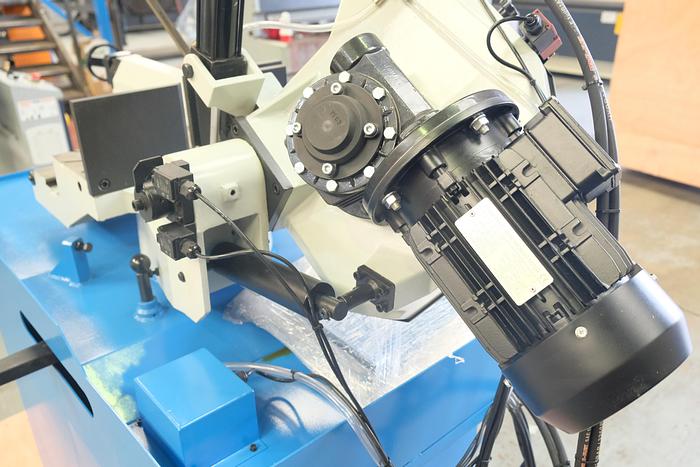 Mach- Cut 315 Semi Automatic double Mitre Bandsaw