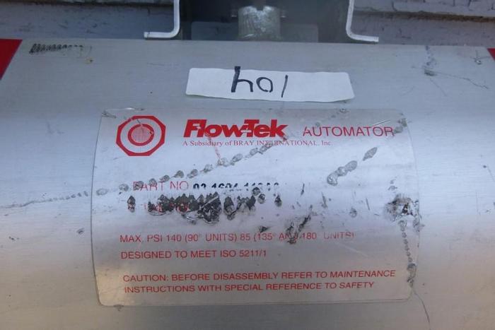 Used Valve, Ball, Actuated, S/st, Flow Tek, Mdl F15-3" #C744066