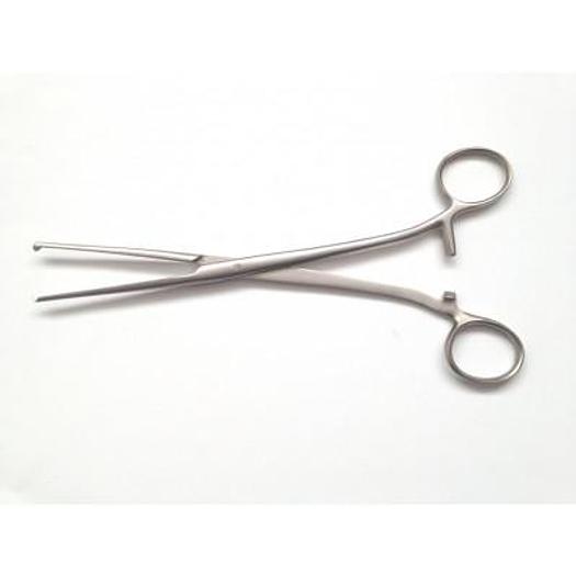 PINCE KOCHER DROITE A/G 22 CM  MAIRE INOX (KOCHER FORCEPS 1X2 TEETH STRAIGHT 22CM)