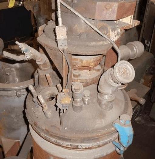 Used 10 GALLON PFAUDLER REACTOR – S/S – 100/100 PSI