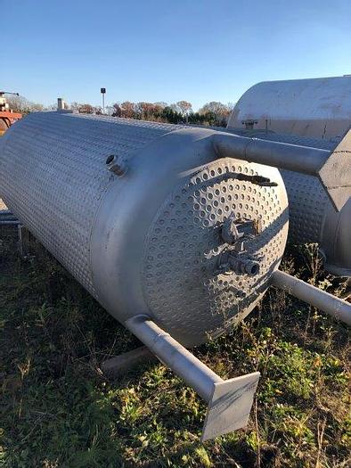 Used 1,000 GALLON MUELLER REACTOR - S/S - 50/150 PSI (#9900)