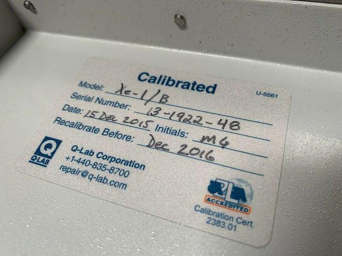 Used Q-SUN XE-1-B Xenon Test Chamber 208V/1PH
