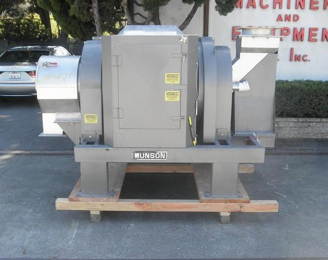 Used Mixer, Rotary, Batch, 15 CF, S/st, Munson, Mdl 700-TH-15, #S741054