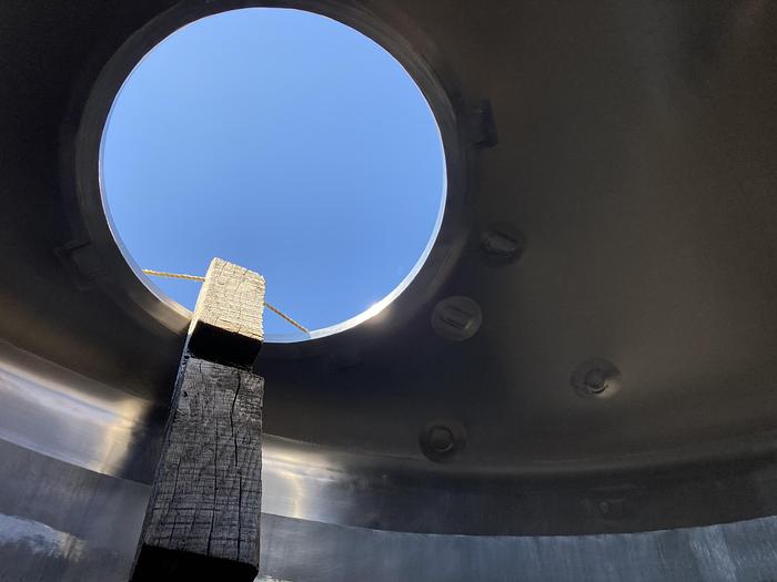 Used 1,500 GALLON CHERRY BURRELL JACKETED PROCESSOR – S/S (#9218)