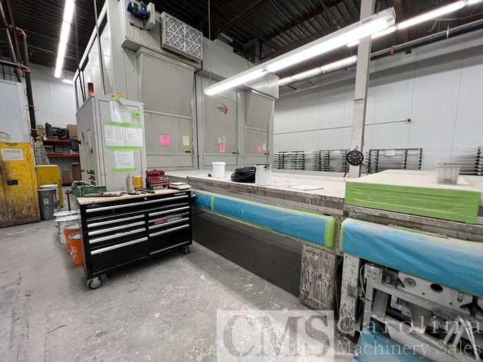 Used Cefla  UNO 1300 & VERTICAL OVEN spray finishing line