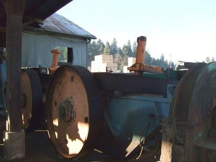 Used 6' L-B Twin Bandmill c/w Reducer Heads