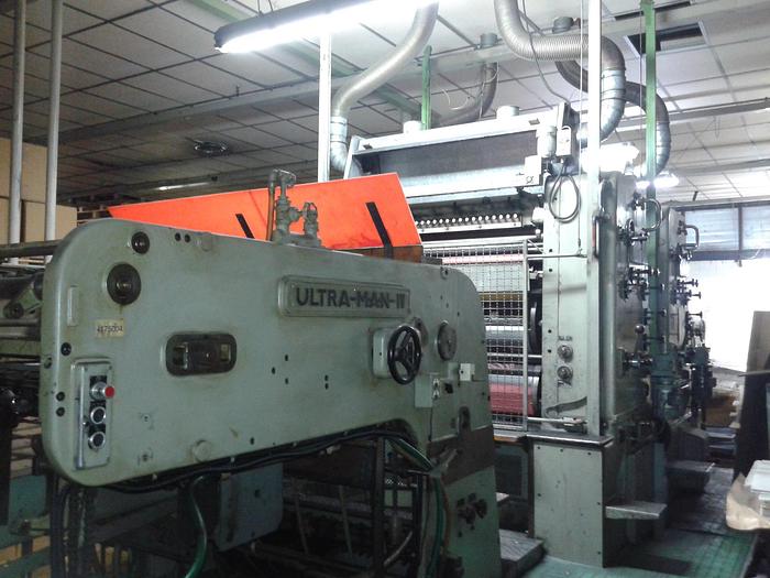 Used ULTRA MAN IV 2 colors OFFSET machine