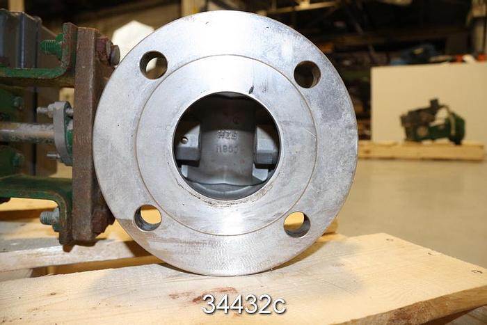 Used Fisher V150 Vee-Ball Control Valve #34432