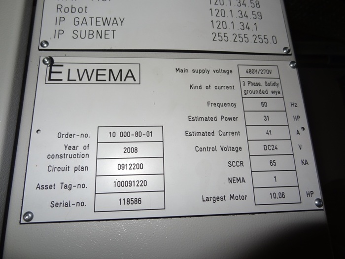 Used FANUC M710iC/70 FOUNDRY PRO ROBOTIC WET DEBURRING CELL
