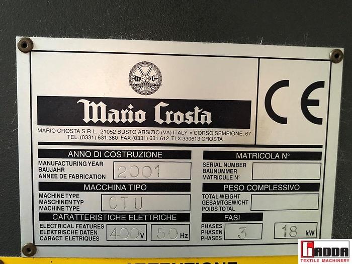 Used CIMATRICE MARIO CROSTA MODELLO CTU 380 cm