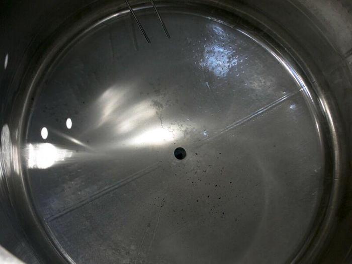 Used Paul Mueller 4000 Liter SS Jacketed Reactor w/ Agitator 25 PSI FV &138 PSI