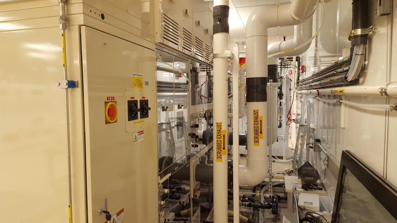 Used DNS WS-820L Automated wafer cleaning system