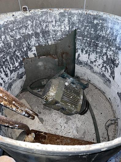 Used CONTINUOUS ROTATING SLURRY TANK