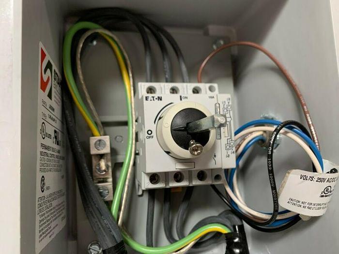 Used Stahlin J806W Enclosure w/ On & Off Switch