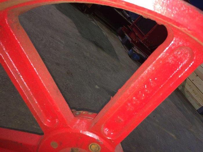 Used PULLEY SHEAVE 6-GROOVE 6B250 E BELT DRIVE WHEEL for Mud Pump