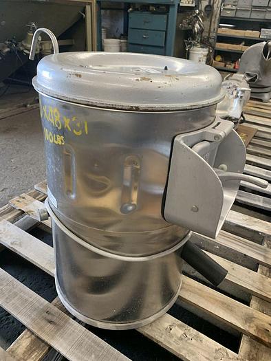 Used Peeler, Univex, Mdl G-Peeler, Potato, Batch, Abrasive #S744452