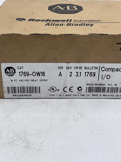 ALLEN-BRADLEY 1769-OW16 Ser A Rev 2