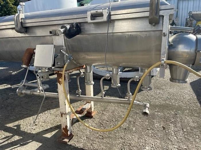 Used Direct Steam Injected Stainless Steel Cheese Auger Cooker