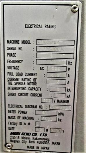 Used 2009 MORI SEIKI NT1000WZ