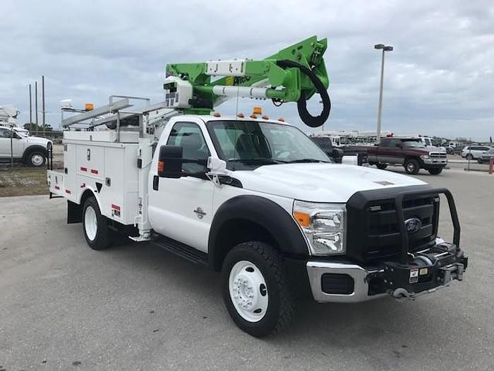 Used 2014 Ford F550 4x4 Altec AT40G 45ft Bucket Truck - C87916