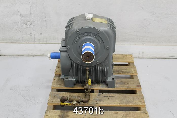 Used Michigan Tool Co. FHU-7600C-BL Right Angle Dual Output Gear Box, 15/1 Ratio #43701
