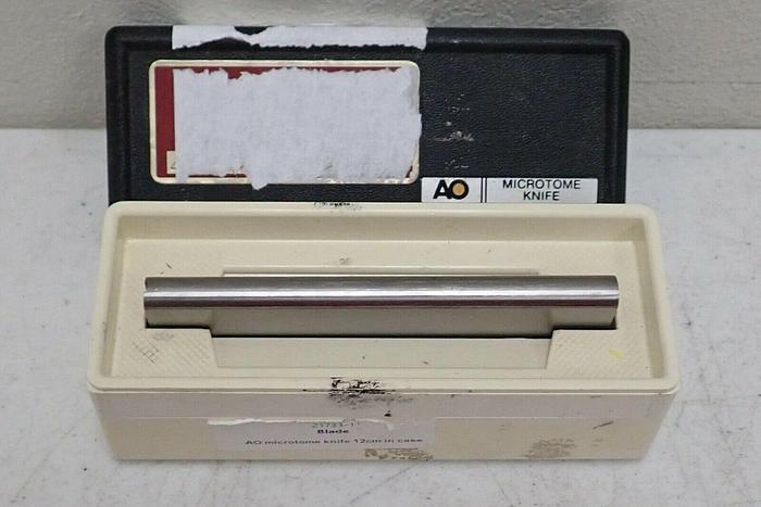 Used AO Microtome Blade Knife, 12 cm